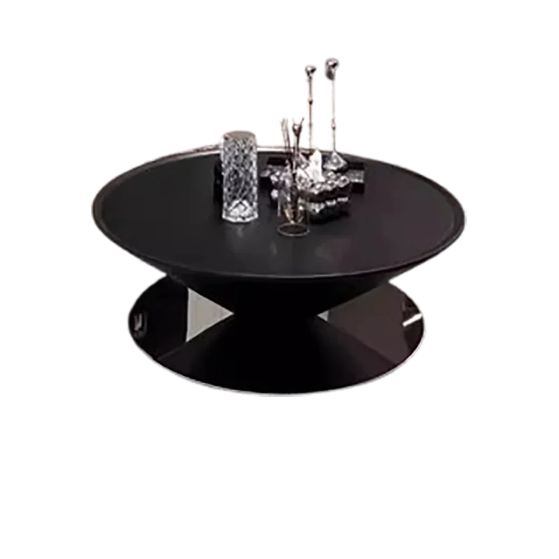 الحد الأدنى انتقائي طاولة القهوة جولة فريدة من نوعها العصرية طاولة القهوة لغرفة المعيشة الحديثة طاولة القهوة الصناعية أثاث المنزل