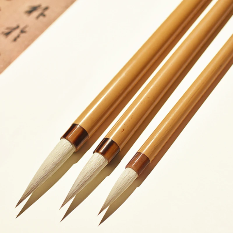 

Chinese Calligraphy Brush Ouyang Xun Regular Script Brushes Multiple Hair Cursive Brushes Set Running Script Calligrafia Brush