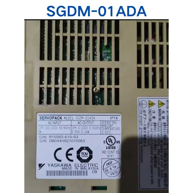 Second-hand test OK，YASKAWA Driver，SGDM-01ADA