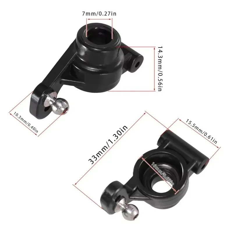 

New for Automotive Parts Original Accessories Rear Wheel Seat -1252 Wltoys 144001 144010 144002 124019 124018