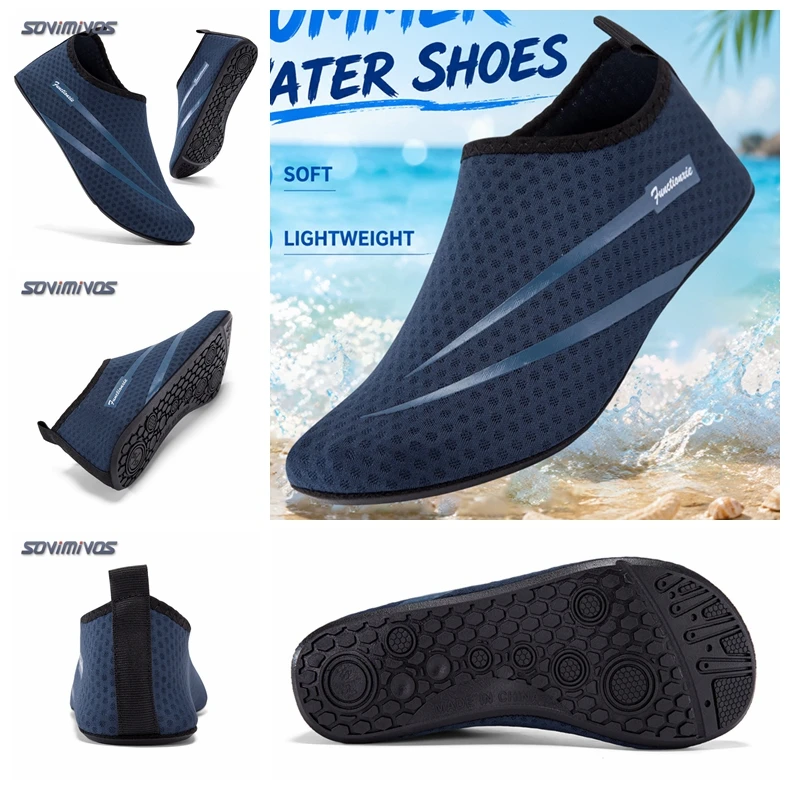 Zapatillas de Senderismo Barefoot Feeling, Zapatillas de Vadeo Transpirables de Secado Rápido, Zapatillas de Agua para Playa, Adecuadas para Todo Tipo de Deportes Acuáticos