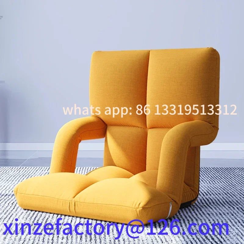 

Customizable sponge lazy sofa waist pillow seat breathable backrest with armrest