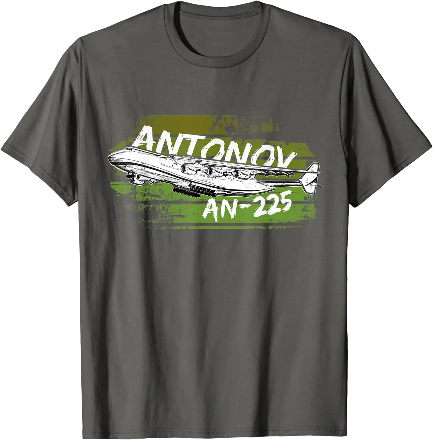 Antonov AN-225 Strategic Airlift Cargo Aircraft T-Shirt 100% Cotton O-Neck Summer Short Sleeve Casual Mens T-shirt Size S-3XL