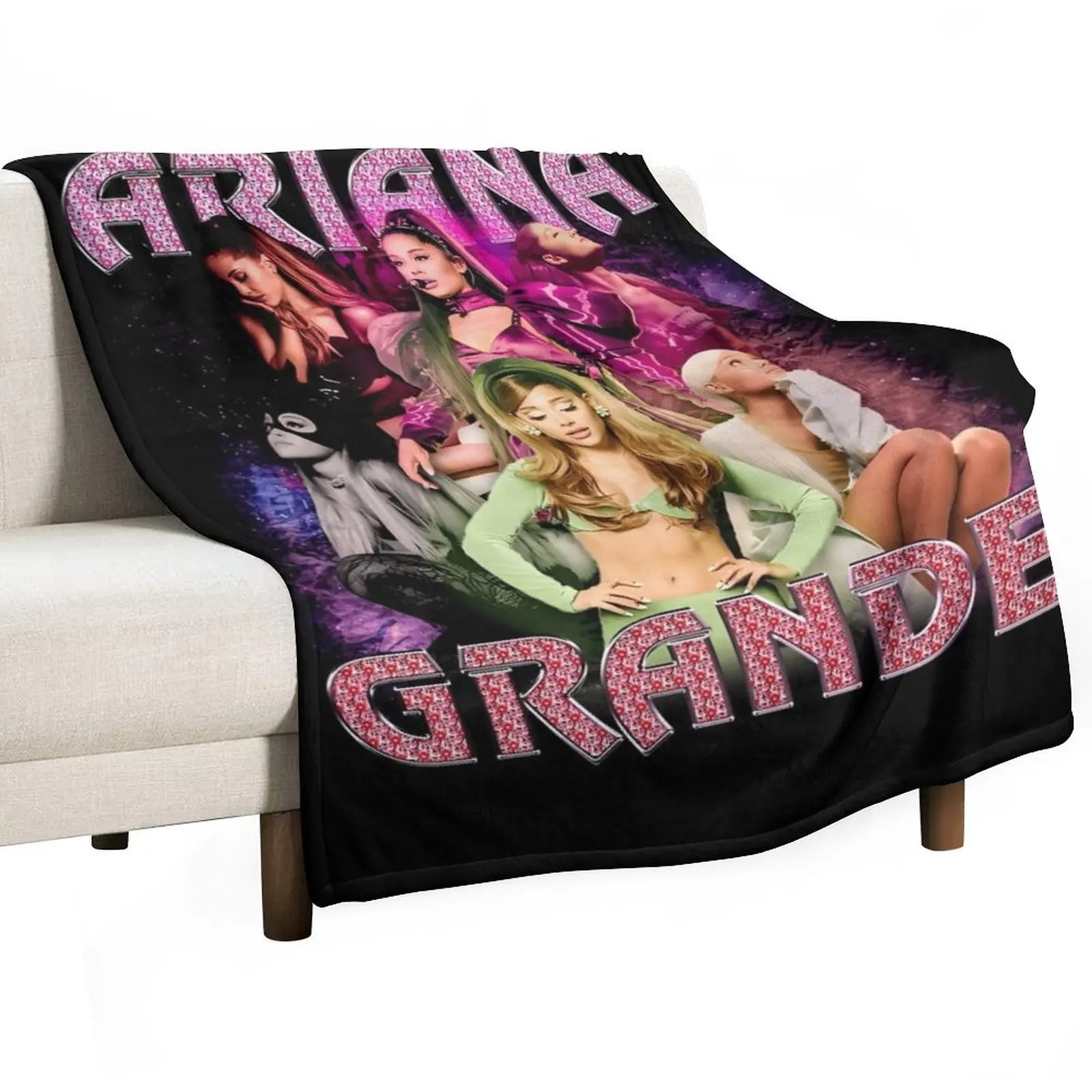 Vintage Pop Music R&B - The Best Singer 2024 Throw Blanket Flannels Nap Soft Big Single Blankets