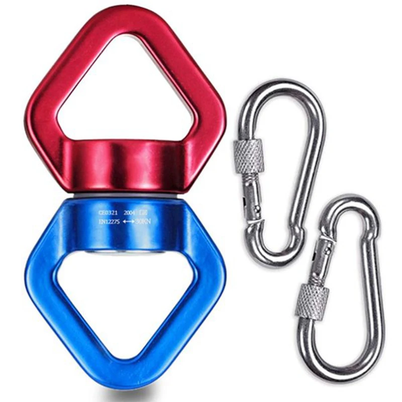 Outdoor Rock Climbing Rotating Universal Ring Connecting Ring Hammock Rotating Ring