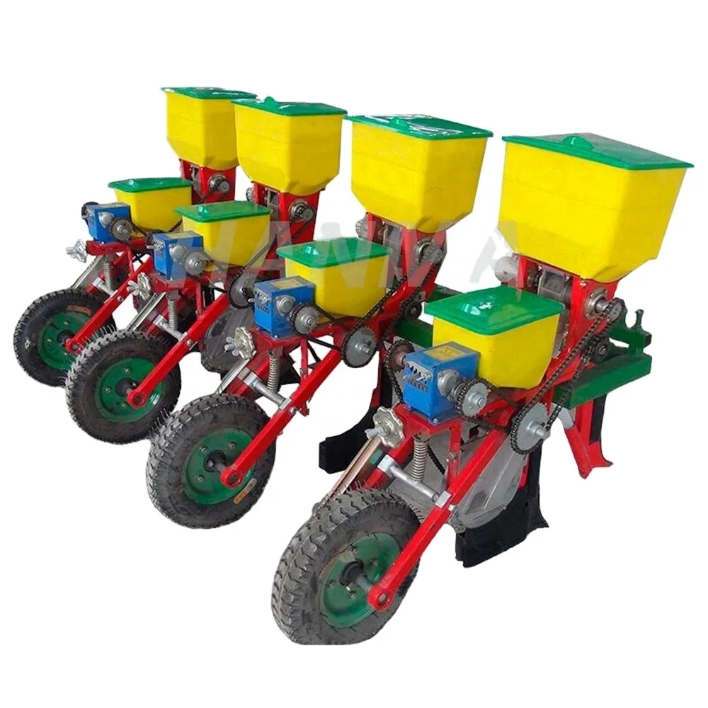 

【Hot】Agriculture Machine 4 Rows Corn Planter Machine Tractor Mounted Transplanting Machine Corn Seeder for Sale
