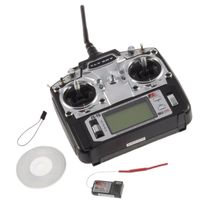 Flysky FS T6 FS-T6 6Channel 2.4G Transmitter Radio W LCD Screen R6B Receiver For Helicopter Drone Quadcopter Airplane