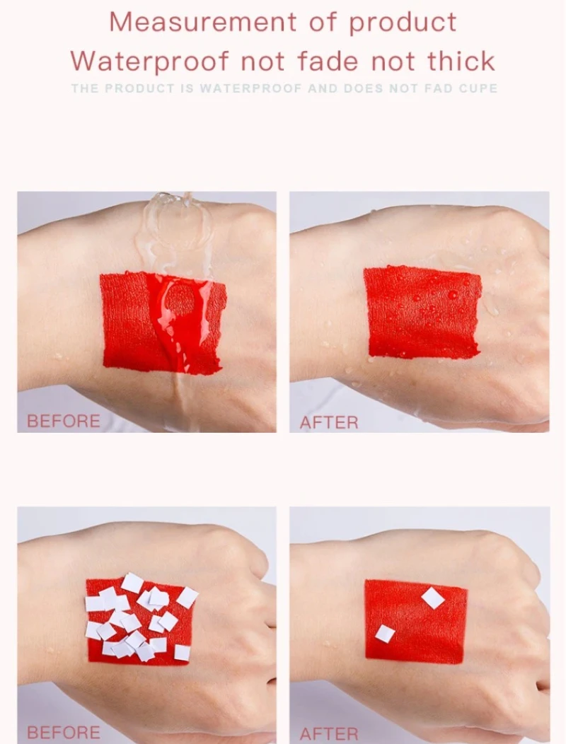 عالية الجودة الفنية لينة ضباب موس المخملية مرآة أحمر الشفاه ملمع الشفاه ماكياج 24 ساعة مقاومة للماء الشفاه عصا ملمع الشفاه المكياج