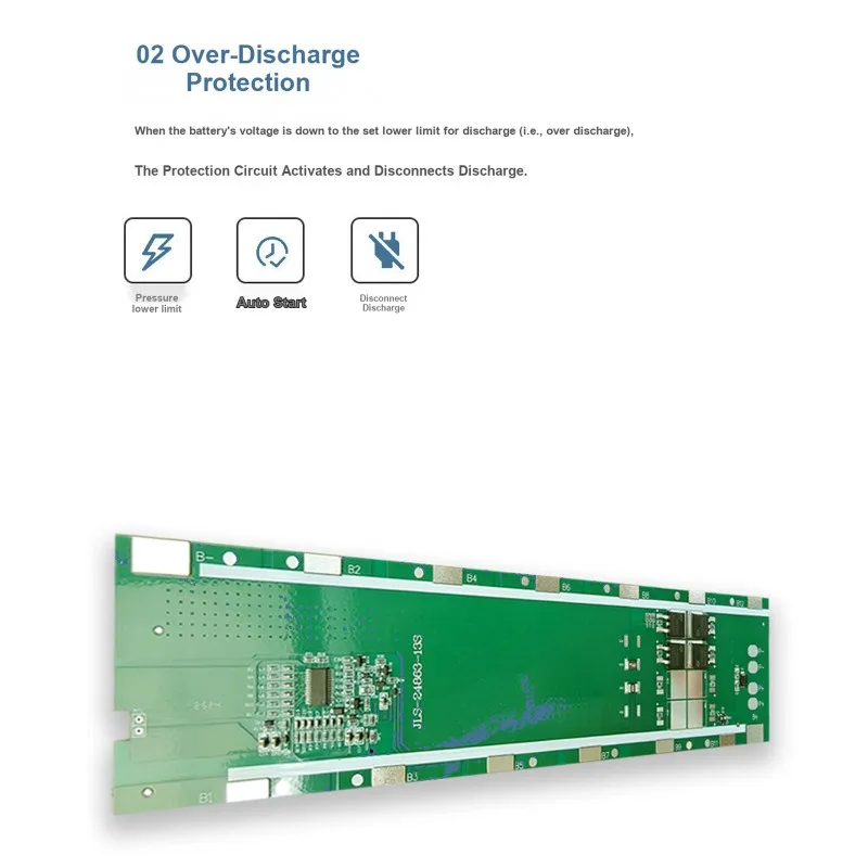 A52T Integrated 13 String Ternary 48V Lithium Battery Protection Board