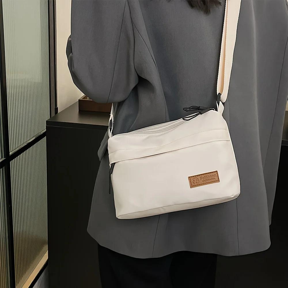 Borsa a tracolla singola con design di nicchia Borsa a tracolla di grande capacità per pendolari alla moda femminile Borsa a tracolla femminile con personalità casual Ba