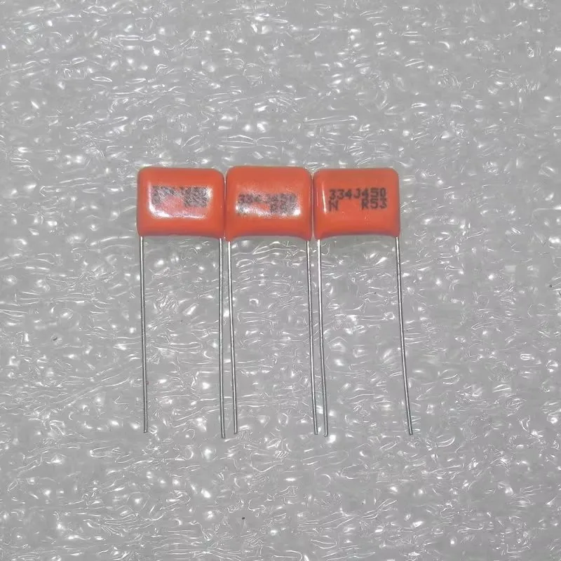 10PCS/LOT  New 450V334j 0.33UF 330nf 450VDC high-end film capacitor P:10mm