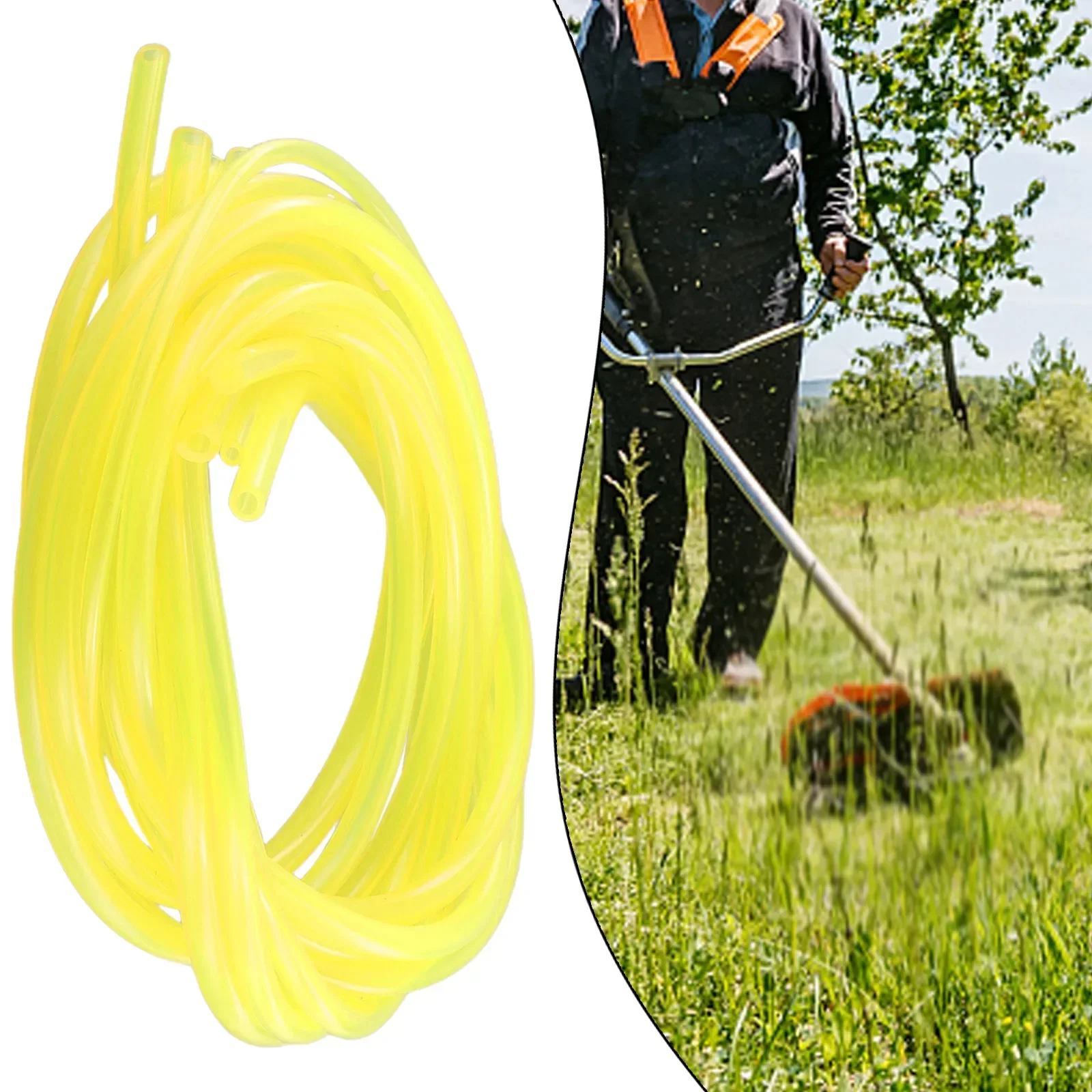 Imagem -02 - Gasolina Fuel Gás Line Pipe Mangueira Óleo Aparador Resistente Serra Elétrica Ventilador Cortador de Escova Garden Tool Part Pcs