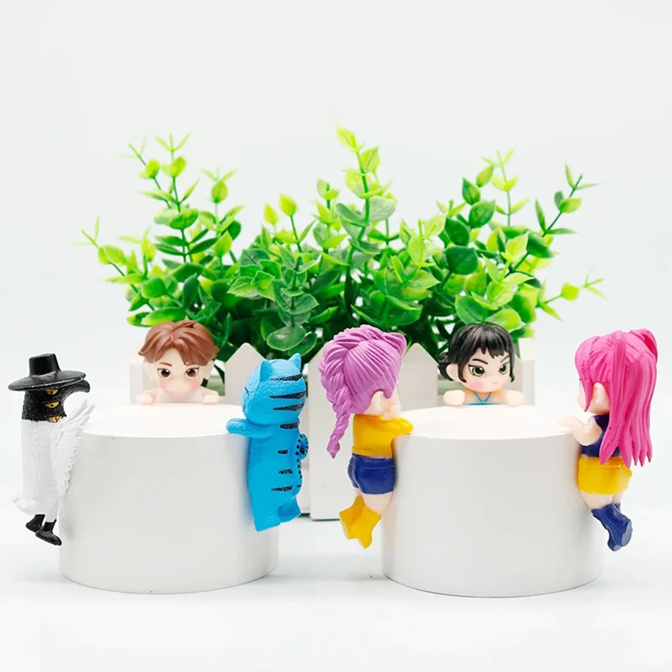 2025 New Anime Kpop Demon Hunters Blind Box Figure Model Cartoon Gaming Desk Decor Collection Peripherals Kids Gift