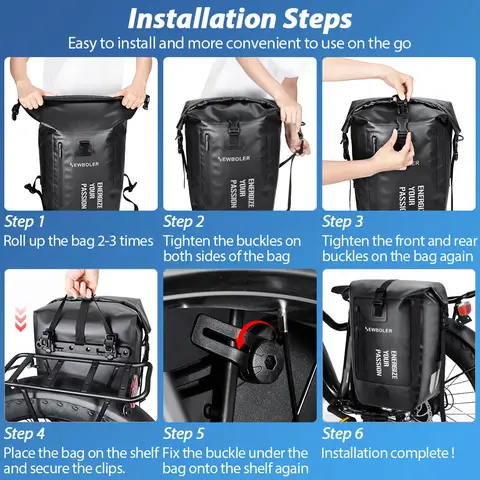 8 best sales Newboler cykelväska - №1