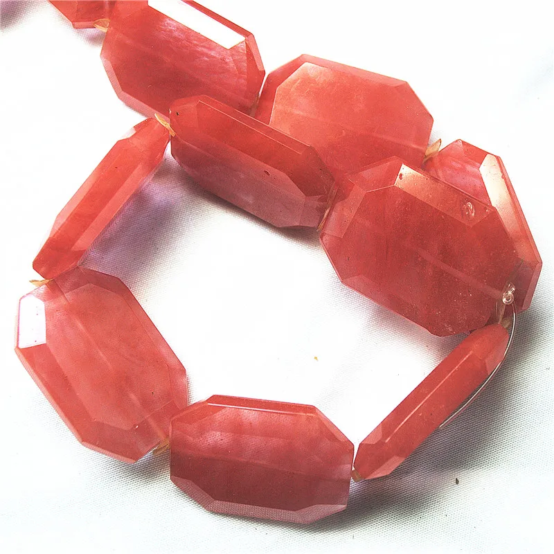 1-corda-quarzo-ciliegia-caldo-colori-rossi-11-pezzi-superficie-sfaccettata-forma-rettangolare-39x26mm-accessori-gioielli-fai-da-te