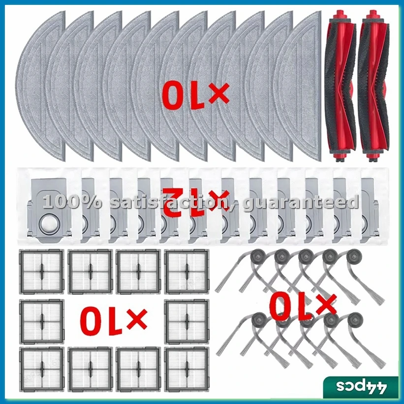 

For Q10 S5/ Q10 S5+ / Q10V / Q10V+ / Q10 / Q10 + Parts Main Side Brush HEPA Filter Mop Cloth Dust Bag-A09G