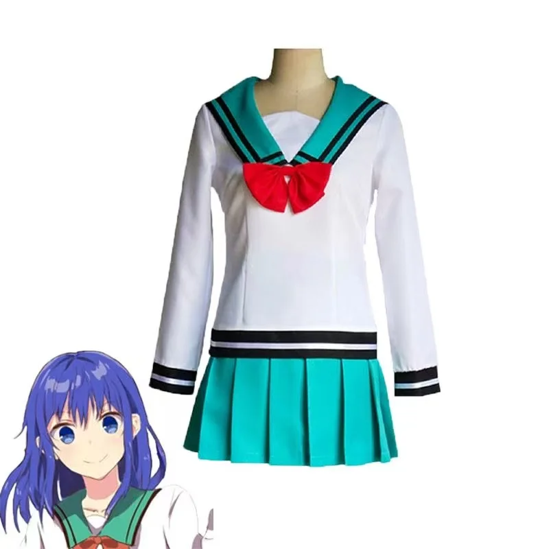 

Cosplay costume, Japanese-style school sailor uniform with pleated skirt, otaku cosplay