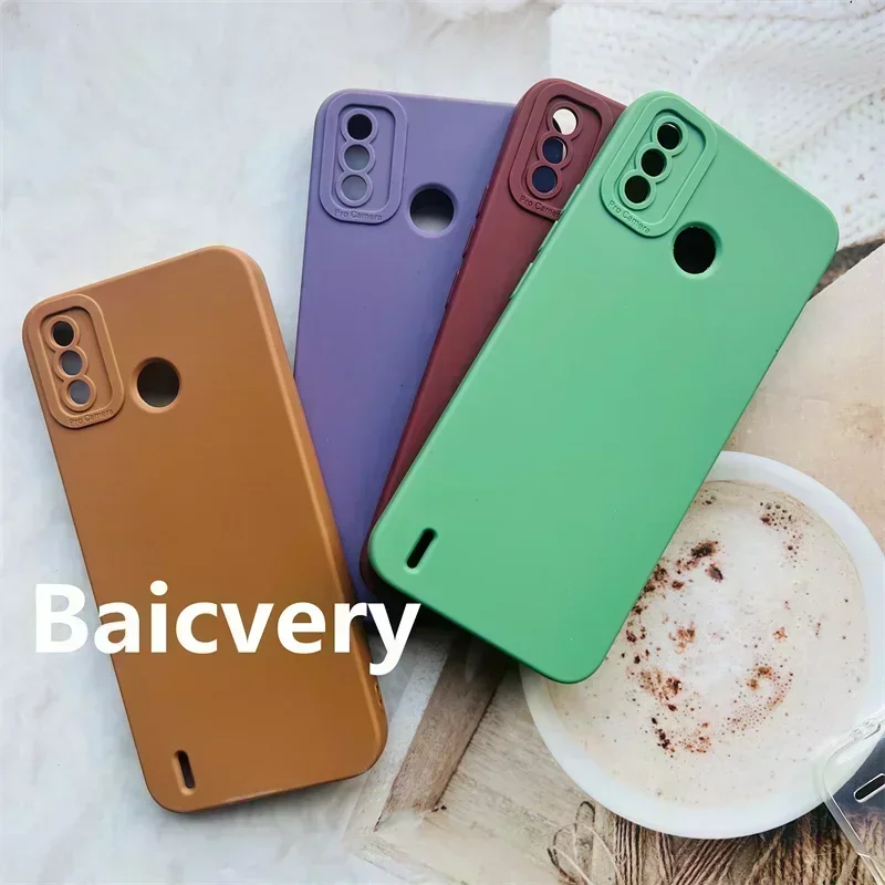 Capa para tecno spark 6 go capa tpu macia capa traseira de telefone para tecno spark 7 8p 8 pro 8t