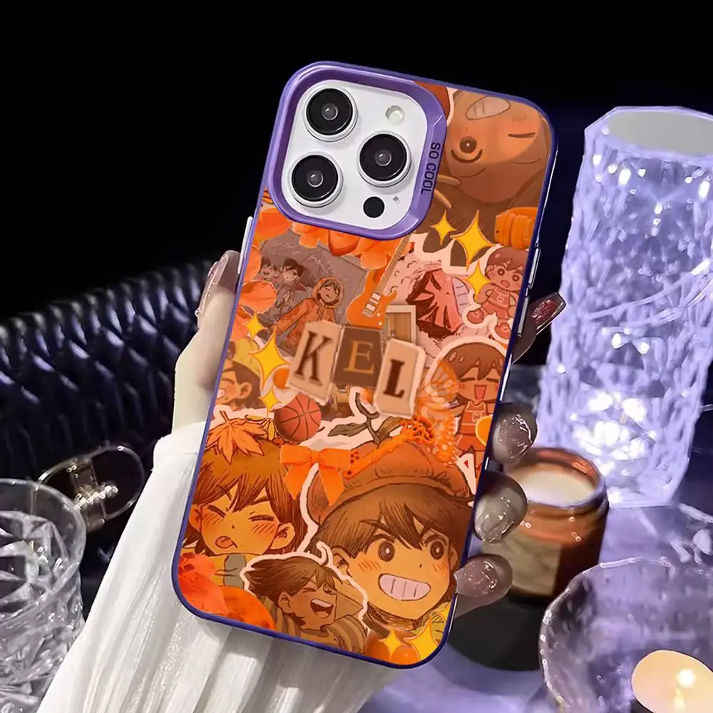 حافظة هاتف ألعاب O-Omori لهاتف iPhone17,16,15,14,13,12,11,Mini,Pro,SE,MAX,plus,Purple Matte غطاء سيليكون #3