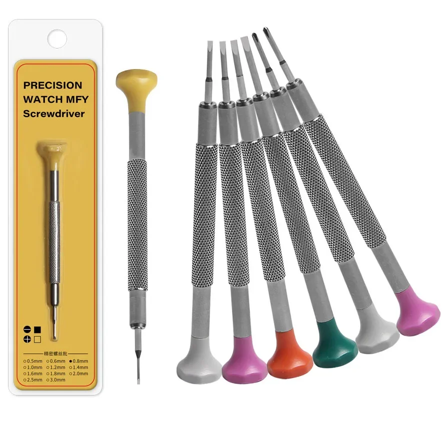 

Плоская крестовая маленькая отвертка, наборы для ремонта часов, маленькие отвертки из сплава нержавеющей стали, инструмент для ремонта мобильных телефонов ПК, инструмент для ремонта часов