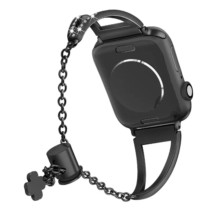 

Hollow Triangle Strap for Apple Watch Series 10 42mm / 9 8 7 41mm / 6 5 4 SE SE (2022) SE (2023) 40mm / 3 2 1 38mm Zinc Alloy Ba