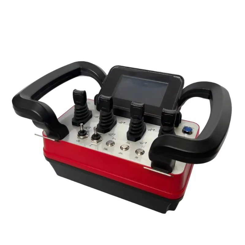 Industrial Wireless Radio Proportional Remote Control Set, Heavy Duty Crane Truck Control System for Lifting Operations