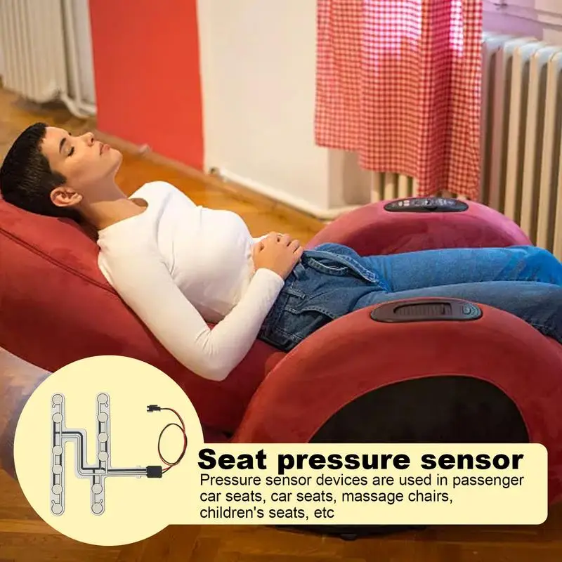 Sensore di pressione del seggiolino auto Sensore di pressione della cintura di sicurezza per auto universale per automobili Promemoria Accessorio di guida per l'occupazione del sedile