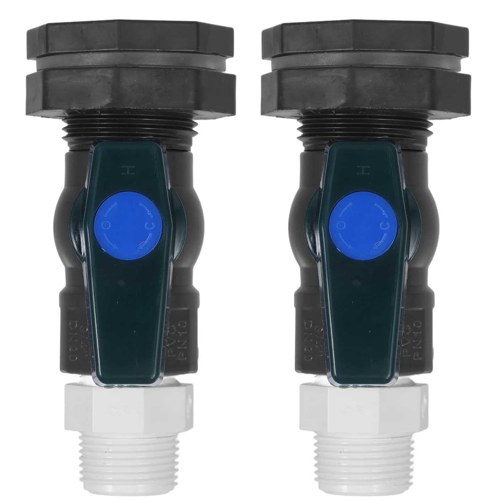 2 Sets Faucet Diverter Connector Extension Adapter Fitting Hose Attachment Valve