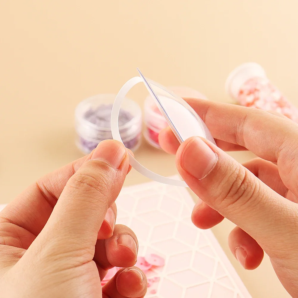 10/20 قطعة قباب شاكر ثلاثية الأبعاد لإضافة الأبعاد إلى بطاقات شاكر أغطية شاكر بلاستيكية منتفخة لوازم سكرابوكينغ