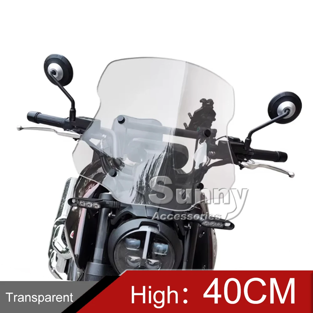 

For GAOKIN THOR1000 MBP C1002V 702 Modified Windshield C1002V Special Front Windshield Heightening and Widening Accessories