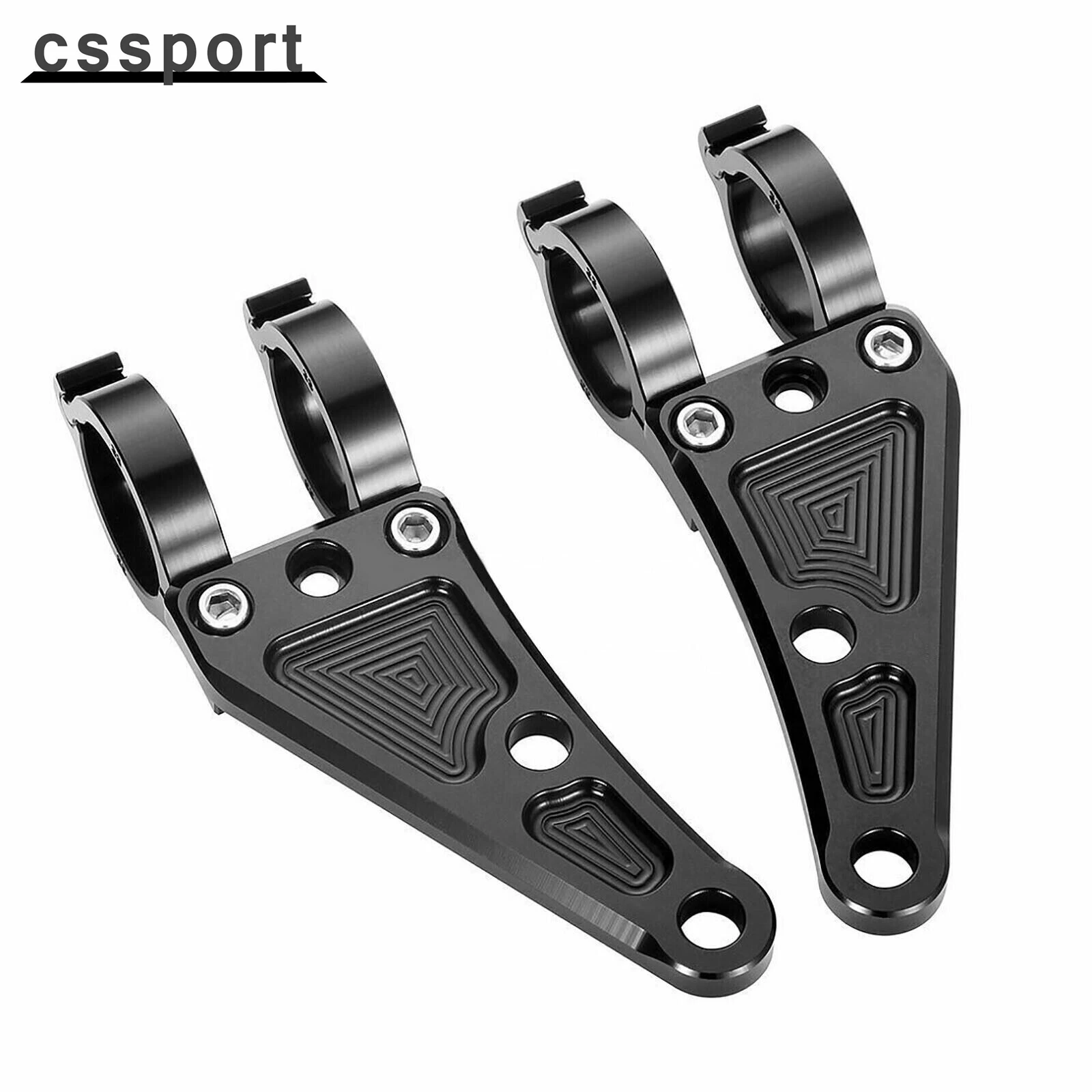 

Motorcycle For 41mm Fork Tubes Headlight Mount Bracket Fork Ear Head Lamp Holder