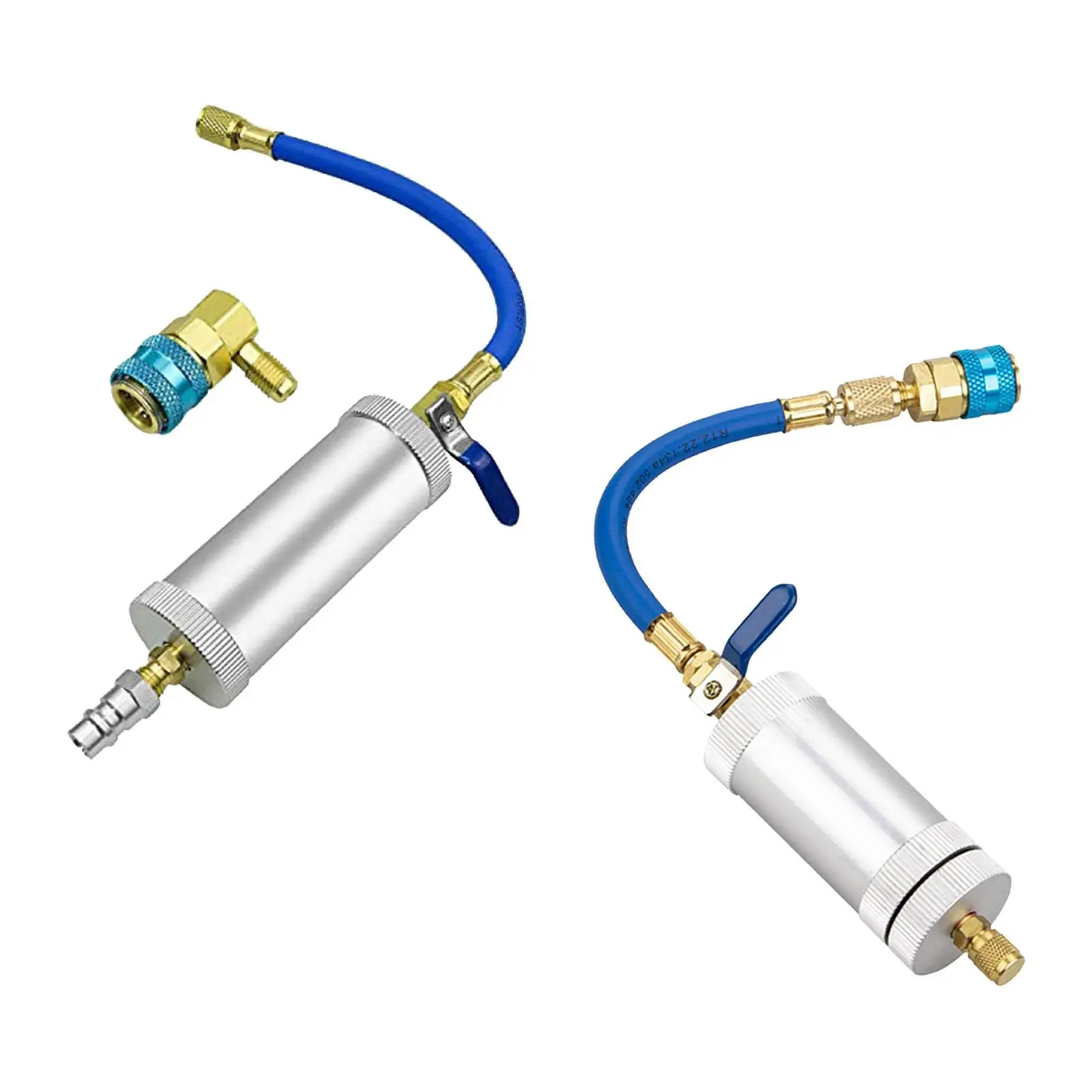 

Профессиональный алюминиевый шприц для заправки маслом, простой в использовании, адаптер для инжектора жидкого топлива/масла для R12 R134A, для автомобилей и домашнего использования, премиум-класса