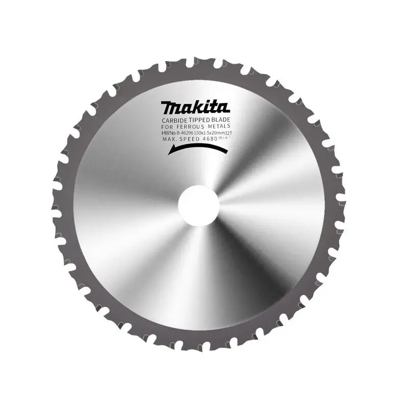 Imagem -05 - Makita-genuine Metal Saw Lâmina de Corte Corte Rápido Circular Saw Blade Acessórios para Ferramentas Elétricas B46296 150x20x32t