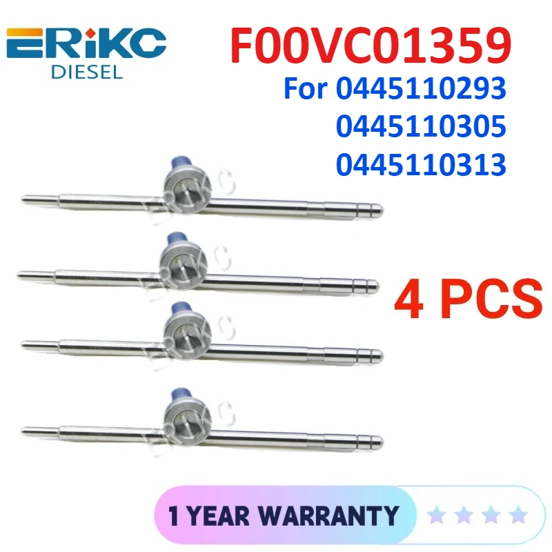 

F00VC01359 Клапан управления топливной форсункой Common Rail F 00 В C01 359 F00V C01 359 для 0445110293 0445110305 0445110313 Форсунка
