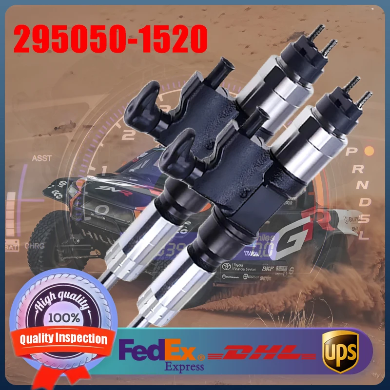 

Common Rail Fuel Injector 295050-1520 8-98243863-0 for Isuzu 4HK1 6HK1 Engine Hitachi Excavator ZX240-3G ZX250-5A