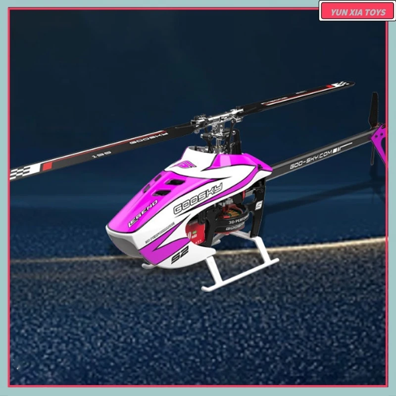 

Новая модель самолета Goosky S2 Max, 3d пульт дистанционного управления, трюковый вертолет, двойной бесщеточный прямой привод Baf080001 Bnf/Rtf, игрушка в подарок