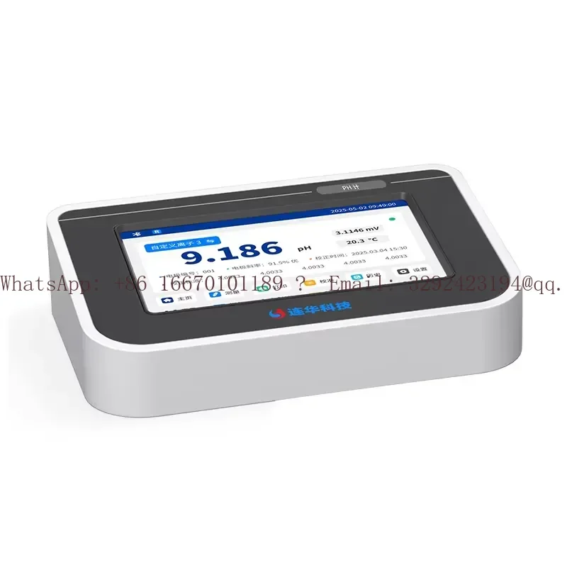 Benchtop Multiparameter Equipment Lab TDS Resistivity Salinity Conductivity Meter with 7inch LCD Display