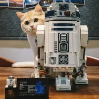 IN STOCK  NEW FIT 2314PCS R2D2 R2-D2 Robot Star Space Union Model Building Block Bricks Boy Birthday Christmas Gift Toy Kid