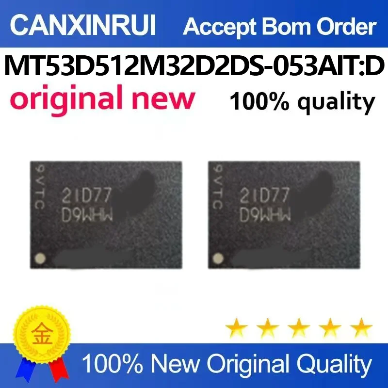 （5pcs-100pcs）New original MT53D512M32D2DS-053AITD