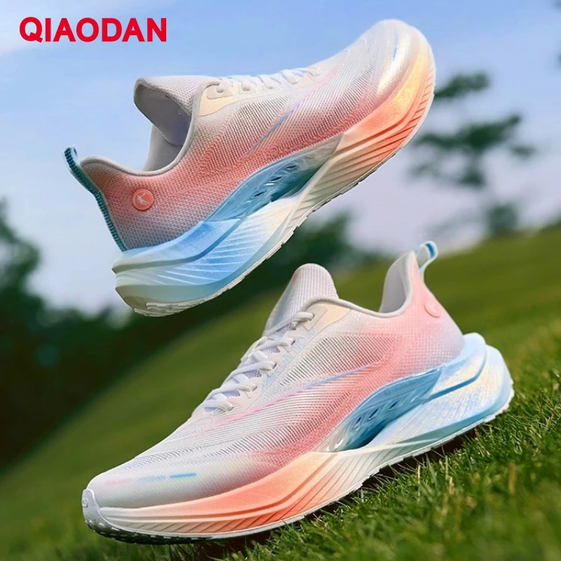 

QIAODAN Feiying TEAM3.0 Shock Absorption Professional Running Shoes Women 2025 New Breathable Light Thin Sneakers QXB022252226