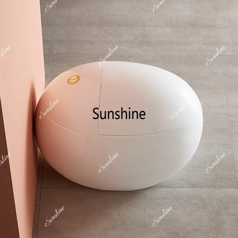 High value, unplugged, household toilet egg type, round egg shape personality
