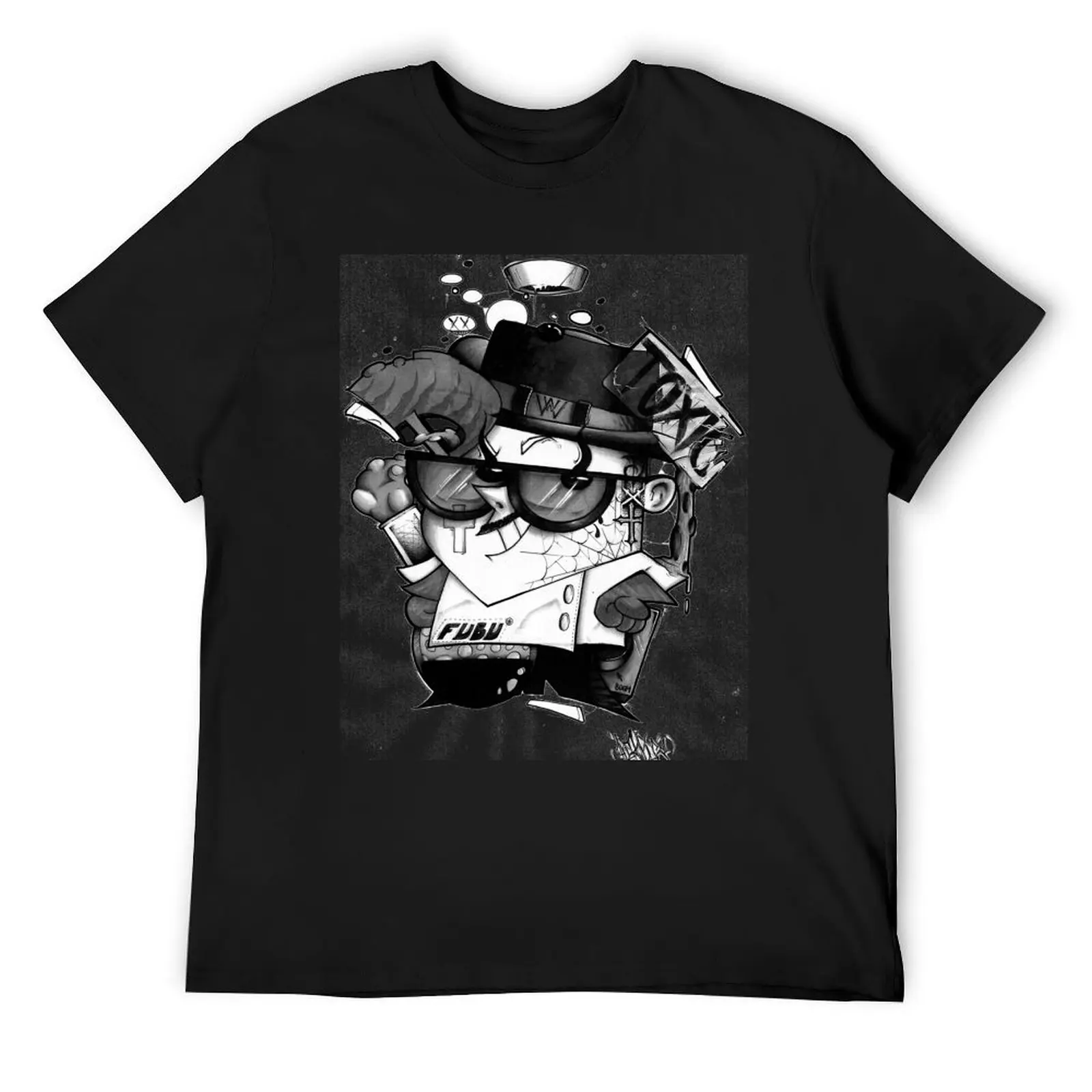 Dexter White T-Shirt graphics shirts graphic tee mens fashion