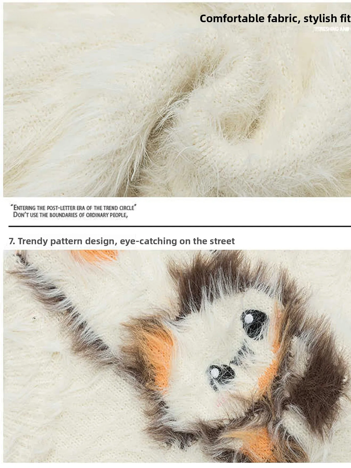 

Мужской вязаный свитер в американском стиле ретро Camere round Ne Thi, теплый шерстяной вязаный узор, зимняя модная марка