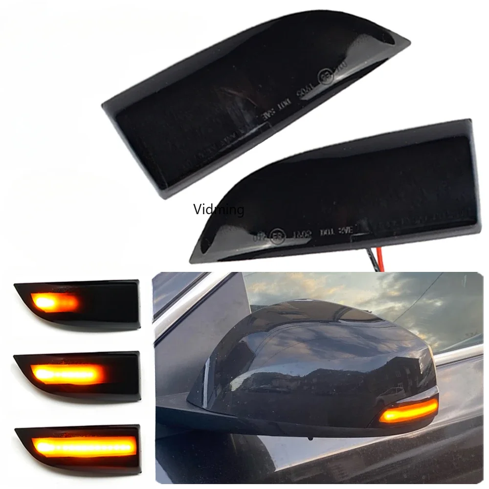 

2pcs For Renault Megane MK3 Laguna III Stage Grand Scenic III Fluence Latitude Lagoon Dynamic Turn Signal LED Side Mirror light