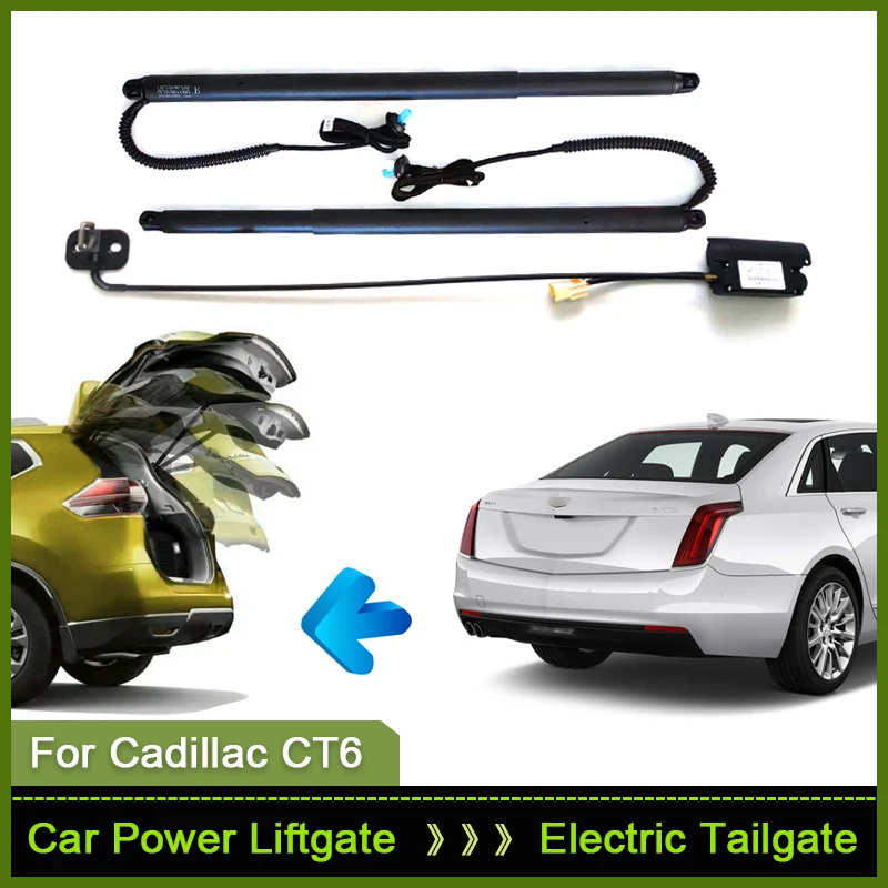 For Cadillac CT6 2016~2024 Car Electric Tailgate Lift System Kit Auto Tail Gate Opener Automatic Lifting Rear Door for Trunk