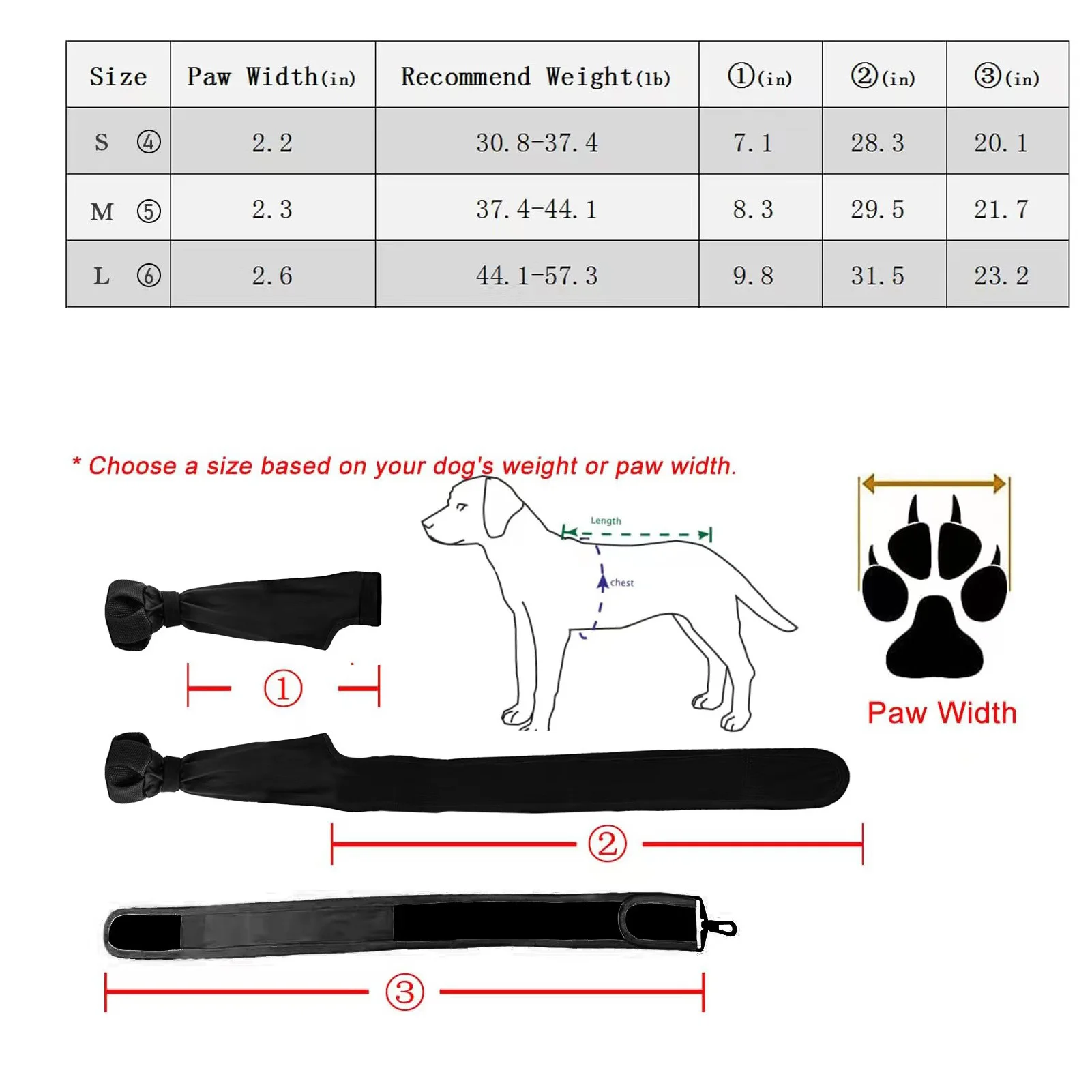 Dog Suspender Boots Waterproof Paw Protectors Non-slip Pets Paws Protector Adjustable Walking Shoes Booties Dog Outdoor supplies