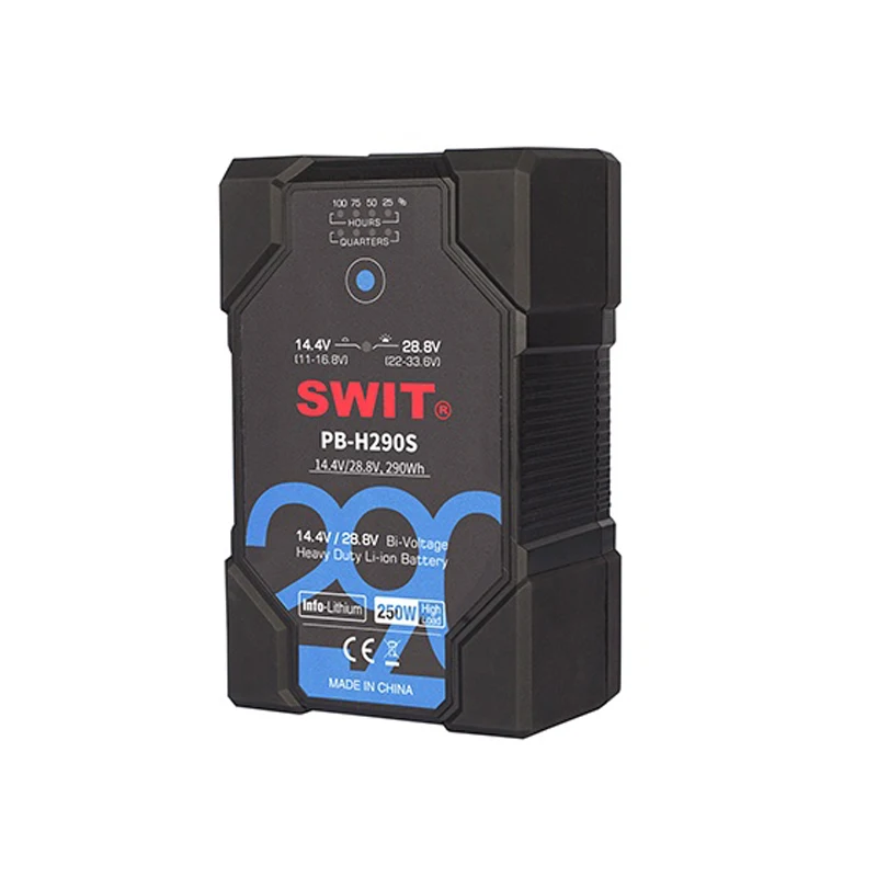 SWIT PB-H290S 290Wh Intelligent Bi-voltage Battery Pack 14.4V/28.8V Bi-voltage auto switching