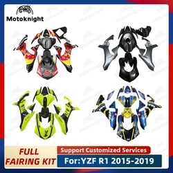 Motorcycle Fairing Kit Fit For Yamaha YZF R1 2015 2016 2017 2018 2019 YZF-R1 Full Set Fairings Painted Bodywork New ABS Plastic