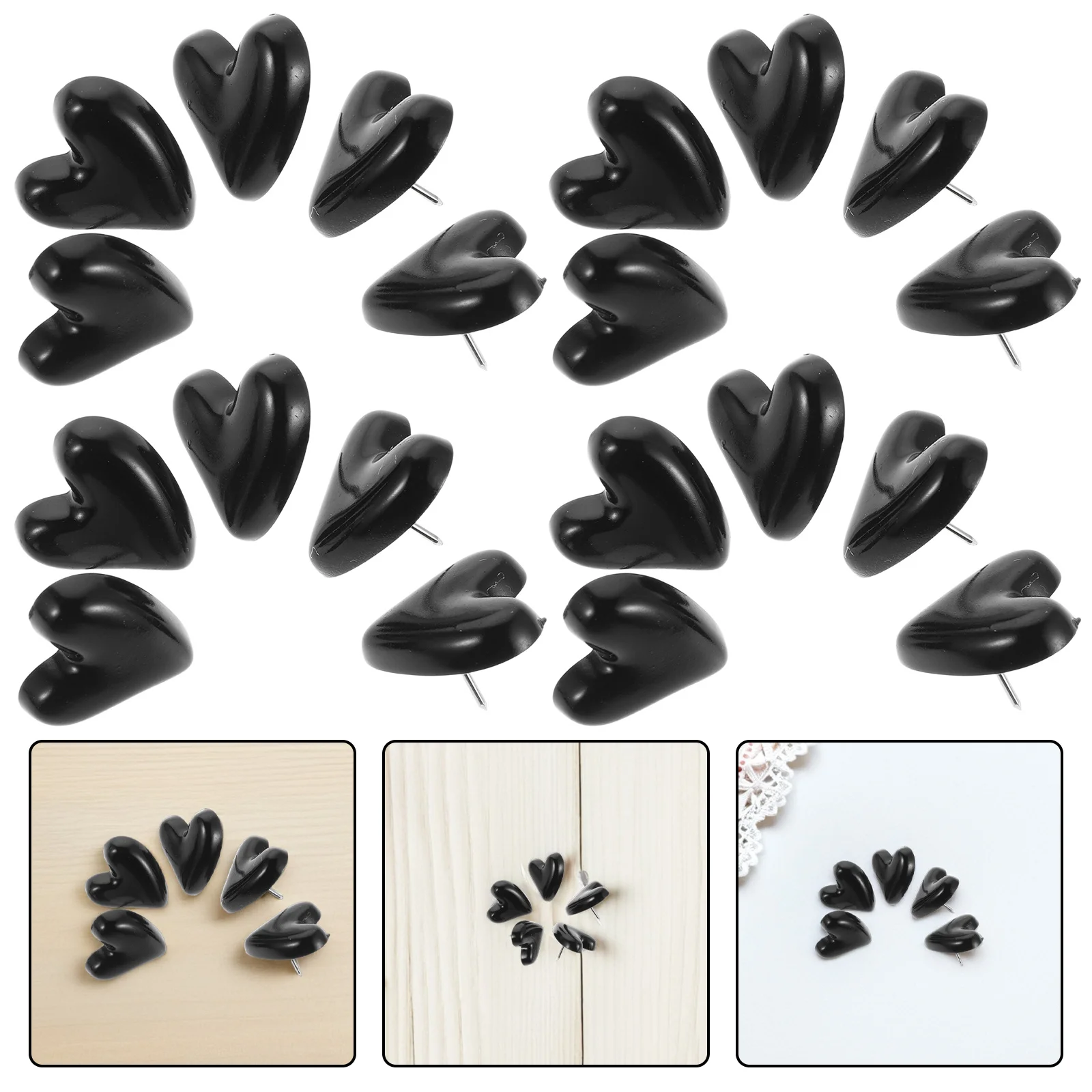 

Decorative Tacks Assorted Color Thumbtacks for Pin Board Office School Craft Project Display Board Fastening Supplies