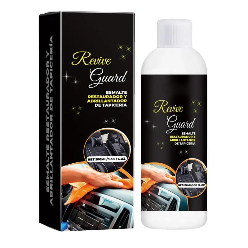 Leather Car Seat Cleaner, Truck Interior Cleaner, Polimento Agente, Condicionador de couro para tela do painel